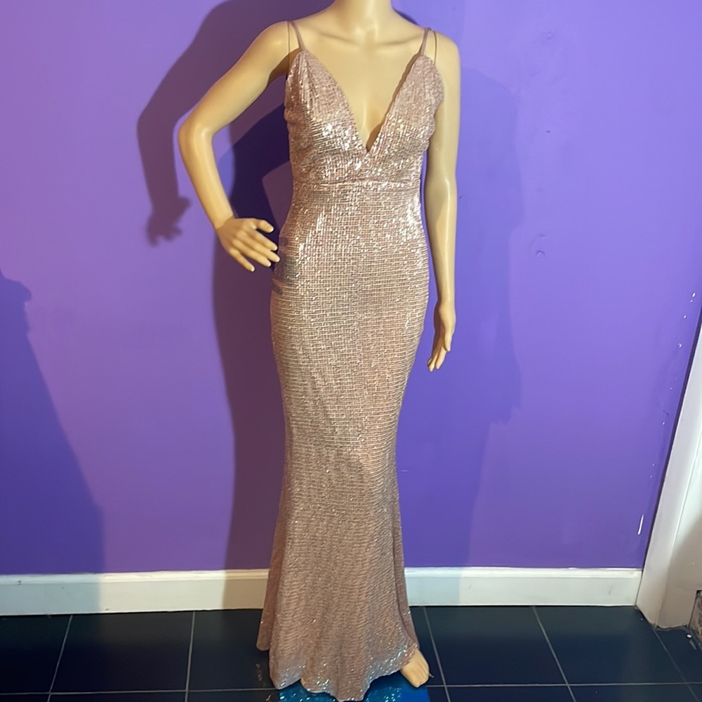 Sequins Mermaid gown - Picture 4 of 4